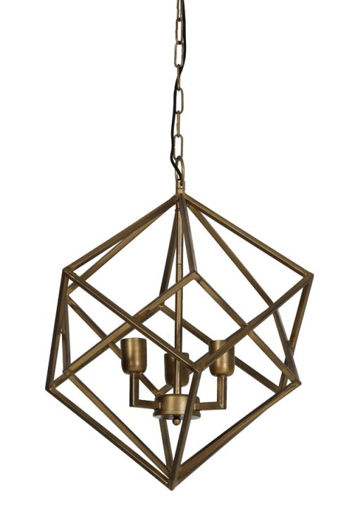 Lampa wisząca Drizella Złota Lampa wisząca Drizella Złota