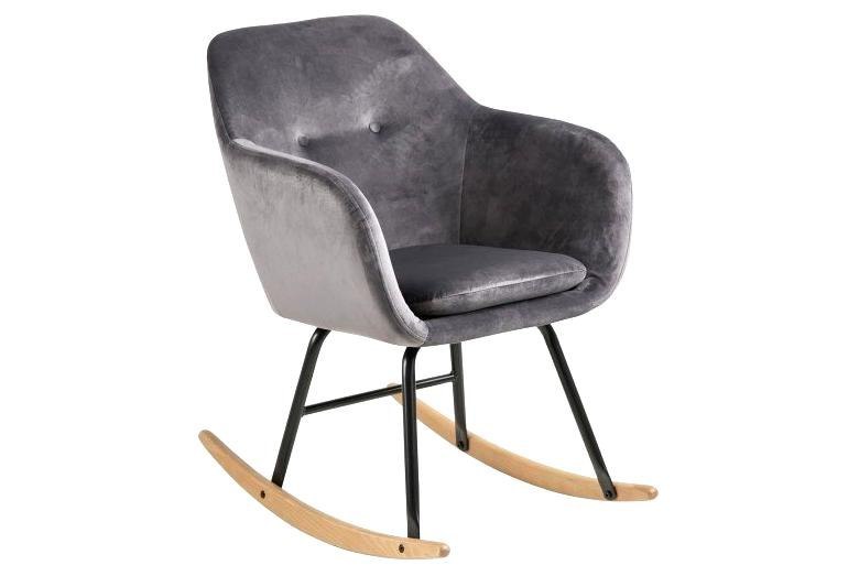 Krzesło bujane Emilia VIC dark grey Krzesło bujane Emilia VIC dark grey