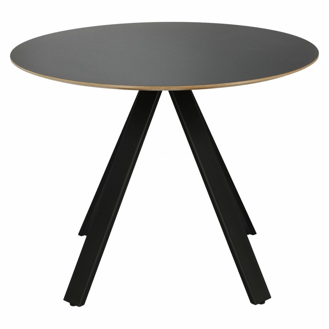 Stół Roma, FI 60 cm czarny, LOFT, nowoczesny Stół Roma, FI 60 cm czarny, LOFT, nowoczesny