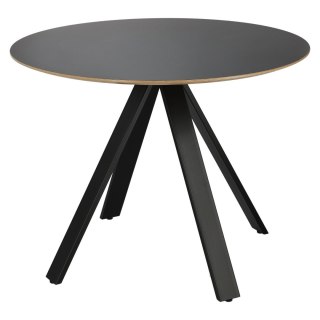 Stół Roma, FI 60 cm czarny, LOFT, nowoczesny