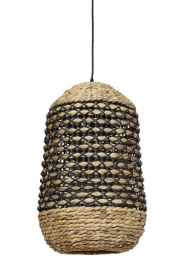 Lampa wisząca Tripoli rattan naturalny i czarny