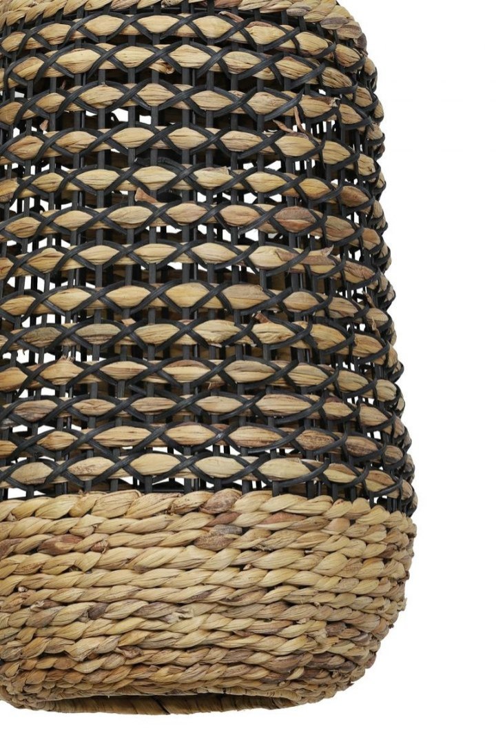Lampa wisząca Tripoli rattan naturalny i czarny Lampa wisząca Tripoli rattan naturalny i czarny