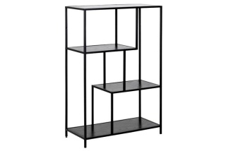 REGAŁ STEELBOX, LOFT, NA KSIĄŻKI, DO SALONU, INDUSTRIALNY, BIUROWY, OTWARTY