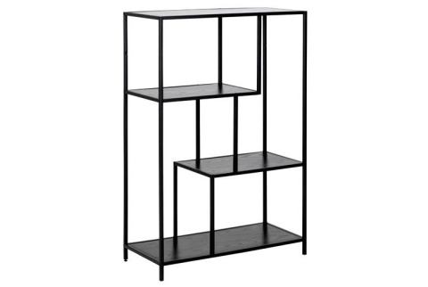 REGAŁ STEELBOX, LOFT, NA KSIĄŻKI, DO SALONU, INDUSTRIALNY, BIUROWY, OTWARTY