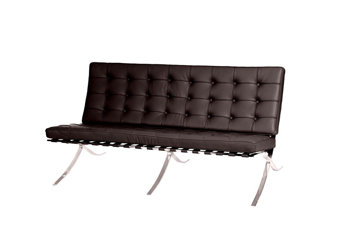 Sofa BA2 2 osobowa, brązowa skóra naturalna Sofa BA2 2 osobowa, brązowa skóra naturalna