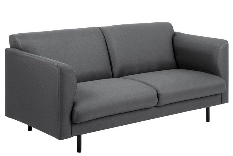 Sofa Conley 2 osobowa, szara, tkanina Malmo Sofa Conley 2 osobowa, szara, tkanina Malmo