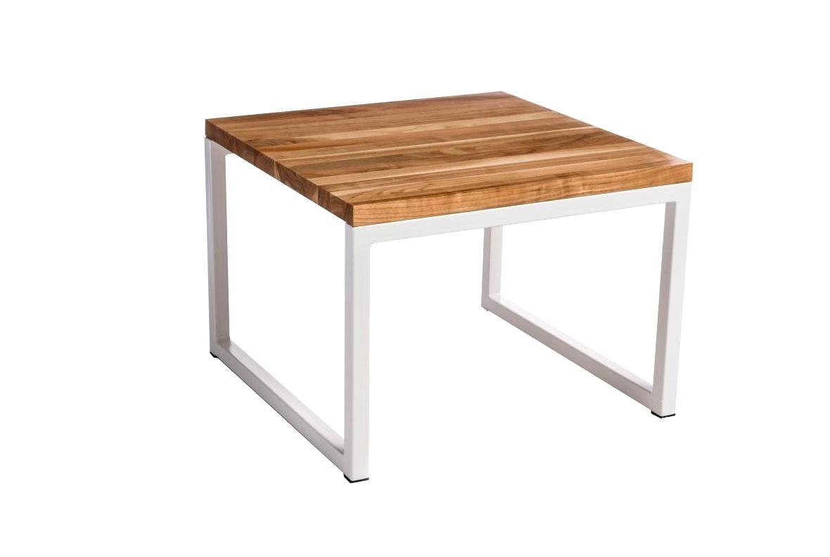 Stolik Kwadratowy 100x100, czereśnia 30mm, płozy Stolik Kwadratowy 100x100, czereśnia 30mm, płozy