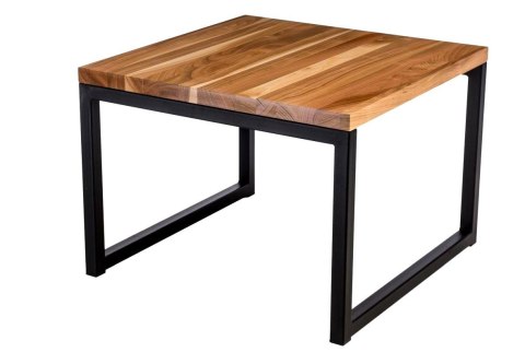 Stolik Kwadratowy 100x100, czereśnia 30mm, płozy Stolik Kwadratowy 100x100, czereśnia 30mm, płozy