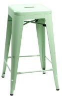METALOWY HOKER LOFT ARTPRO 66 CM, ZIELONY, 