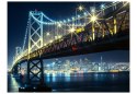 Fototapeta - Bay Bridge nocą