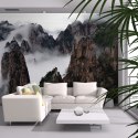 Fototapeta - Mgła,Skaliste Góry Huang