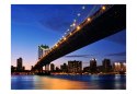Fototapeta - Manhattan Bridge, Zachód