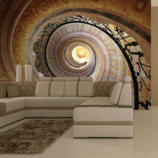 Fototapeta - Spiralne Schody 3D Loft