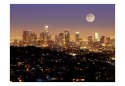 Fototapeta - Księżyc nad Los Angeles