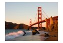 Fototapeta - Most Golden Gate, zachód