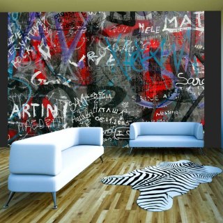 Fototapeta - Miejskie Graffiti,Napisy