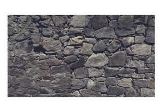 Fototapeta Samoprzylepna - 490x280 Szary mur, Kamień