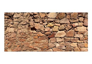 FOTOTAPETA SAMOPRZYLEPNA 588x280 Piaskowy Mur