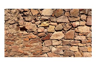 Fototapeta Samoprzylepna - 490x280 Piaskowy Mur