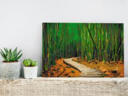 Obraz do samodzielnego malowania - Drewniana ścieżka