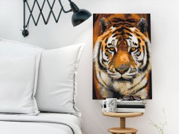 Obraz do samodzielnego malowania - Tygrys azjatycki