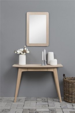 KLASYCZNE DĘBOWE BIURKO, ELEGANCKIE, Z SUZFLADĄ, 105 CM, DO GABINETU