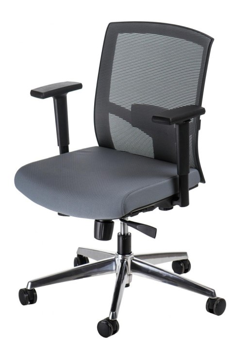 FOTEL BIUROWY ERGO SZARY, NOWOCZESNY, ERGONOMICZNY FOTEL BIUROWY ERGO SZARY, NOWOCZESNY, ERGONOMICZNY