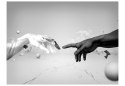 Fototapeta - Czarno-białe dłonie 3D