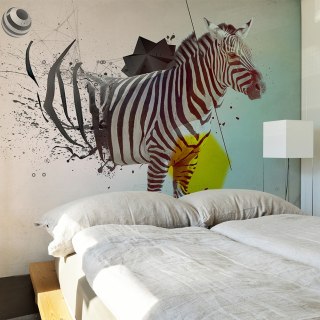 Fototapeta - Abstrakcja, Zebra 3D