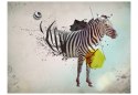 Fototapeta - Abstrakcja, Zebra 3D