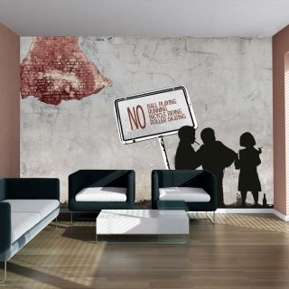 Fototapeta - NO ball playing - Banksy