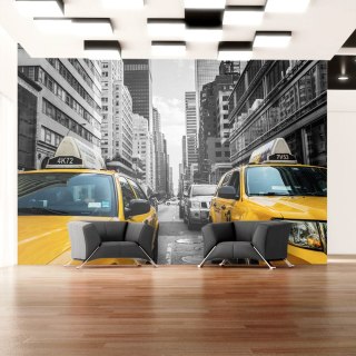 Fototapeta - New York, Żółte Taksówki