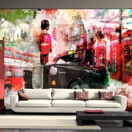 Fototapeta - Czerwone Symbole Londynu
