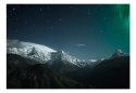 Fototapeta - Zorza polarna nad górami