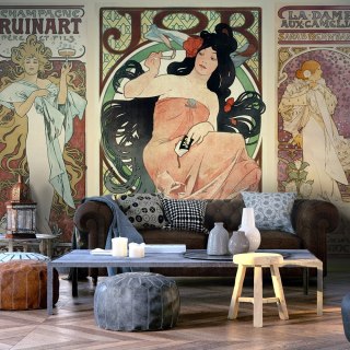 Fototapeta - Alphonse Mucha, Kobiety