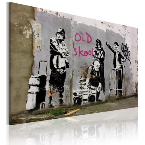 Obraz - Old school (Banksy)