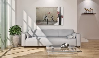 Obraz - Zakaz gry w piłkę (Banksy)
