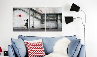 Obraz - Dziewczynka z balonem - Banksy