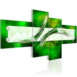 Obraz - zielony motyw abstrakcyjny