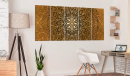 DUŻY OBRAZ NA ŚCIANĘ, 225 x 90 cm, 5 CZĘŚCIOWY Papierowa Mozaika