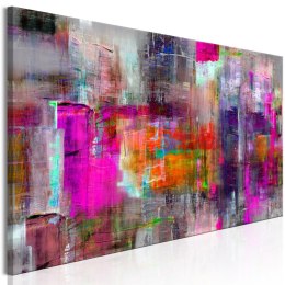 Obraz 150 x 50 cm - Kraina koloru