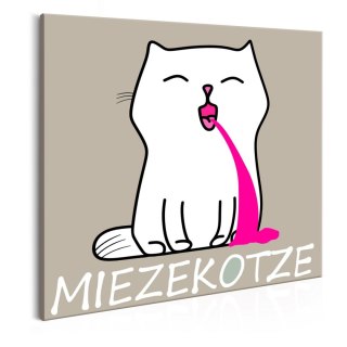 KWADRATOWY OBRAZ NA ŚCIANĘ DO SALONU 40 x 40 CM - Miezekotze