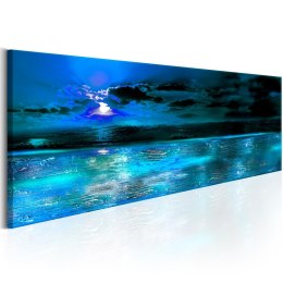 Obraz 150 x 50 cm - Szafirowy ocean