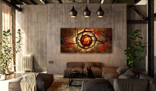 Obraz 150 x 50 cm - Tajemnicze oko I