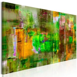 Obraz 150 x 50 cm - Zielona kraina