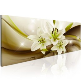 Obraz 150 x 50 cm - Kuszenie lilii