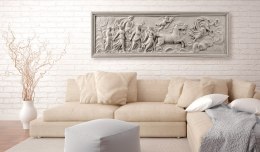 Obraz 150 x 50 cm - Relief: Apollo i Muzy