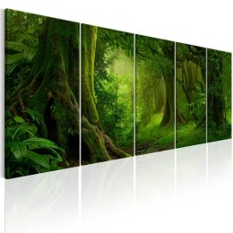 Obraz 225 x 90 cm - Tropikalna dżungla