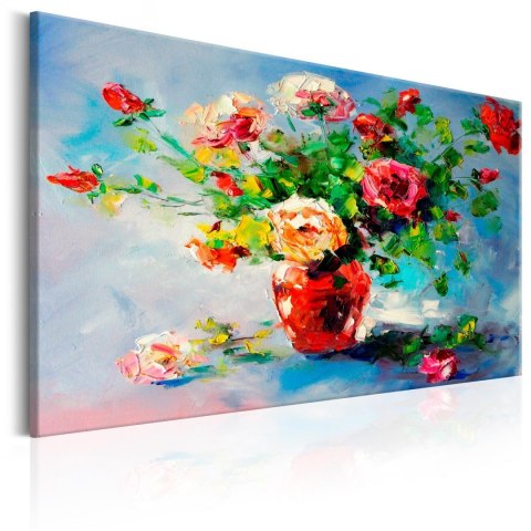 Obraz malowany - Piękne róże