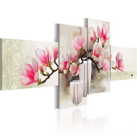 Obraz malowany - Zapach magnolii